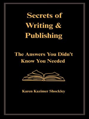 cover image of Secrets of Writing & Publishing